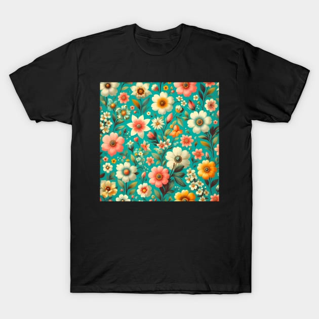 Spring Flowers T-Shirt by Jenni Arts